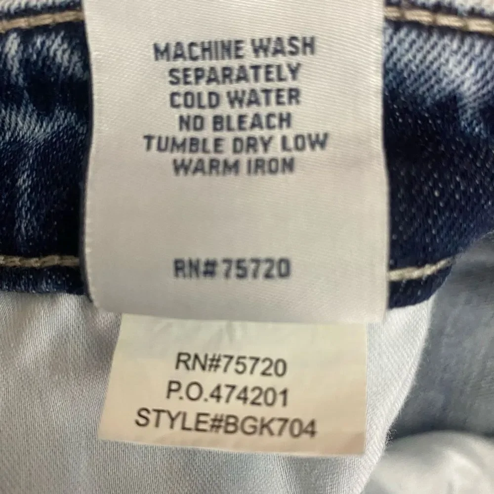 BKE Women's Payton Boot Cut Jeans - Light Blue - Picture 7 of 7